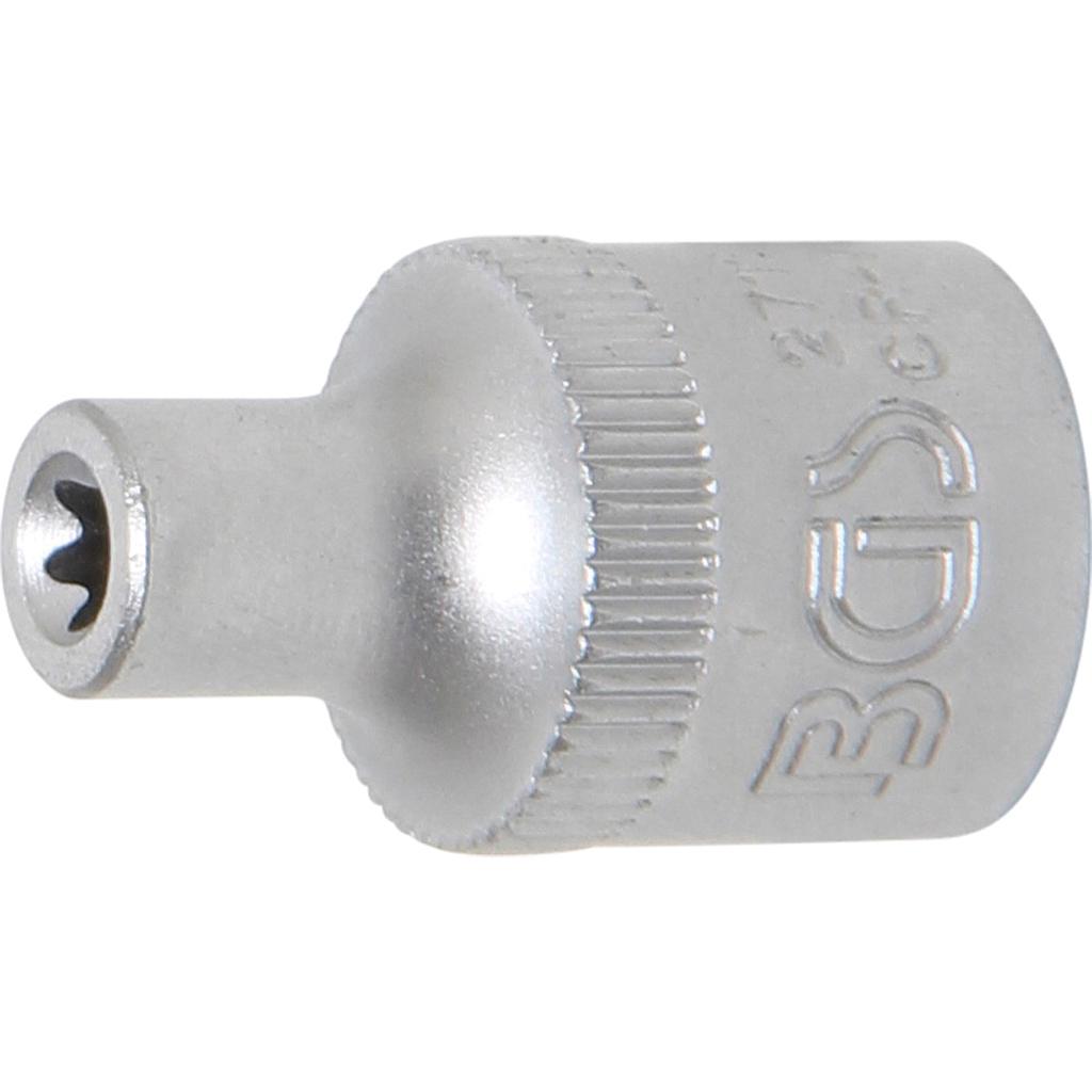 Steckschlüssel-Einsatz E-Profil | Antrieb Innenvierkant 10 mm (3/8&quot;) | SW E5