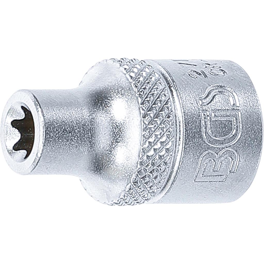 Steckschlüssel-Einsatz E-Profil | Antrieb Innenvierkant 10 mm (3/8&quot;) | SW E7