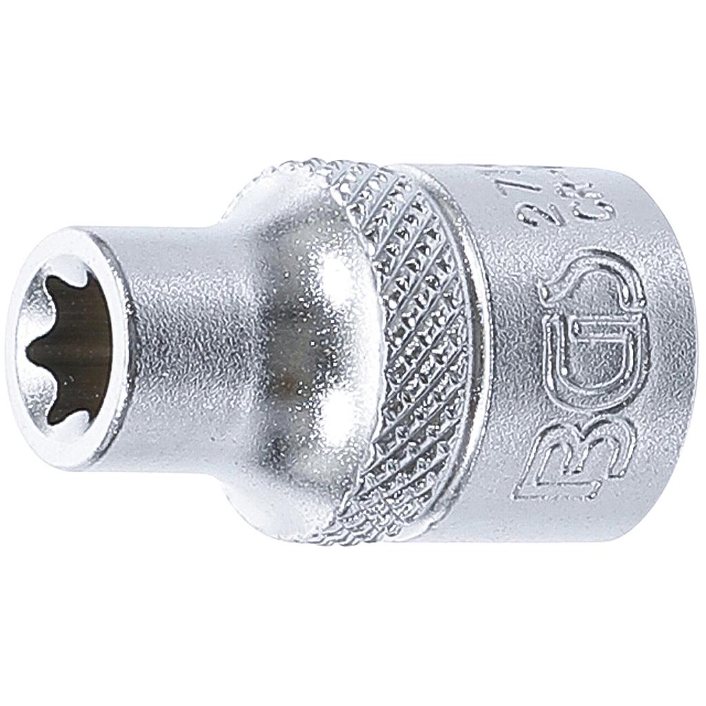 Steckschlüssel-Einsatz E-Profil | Antrieb Innenvierkant 10 mm (3/8&quot;) | SW E8