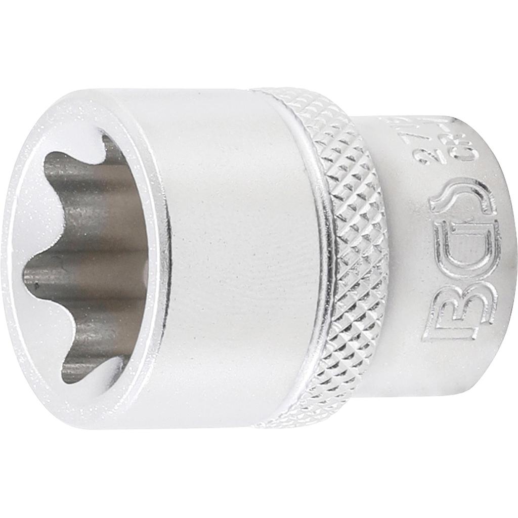 Steckschlüssel-Einsatz E-Profil | Antrieb Innenvierkant 10 mm (3/8&quot;) | SW E20