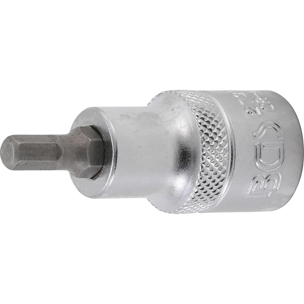 Bit-Einsatz | Länge 55 mm | Antrieb Innenvierkant 12,5 mm (1/2&quot;) | Innensechskant 7/32&quot;
