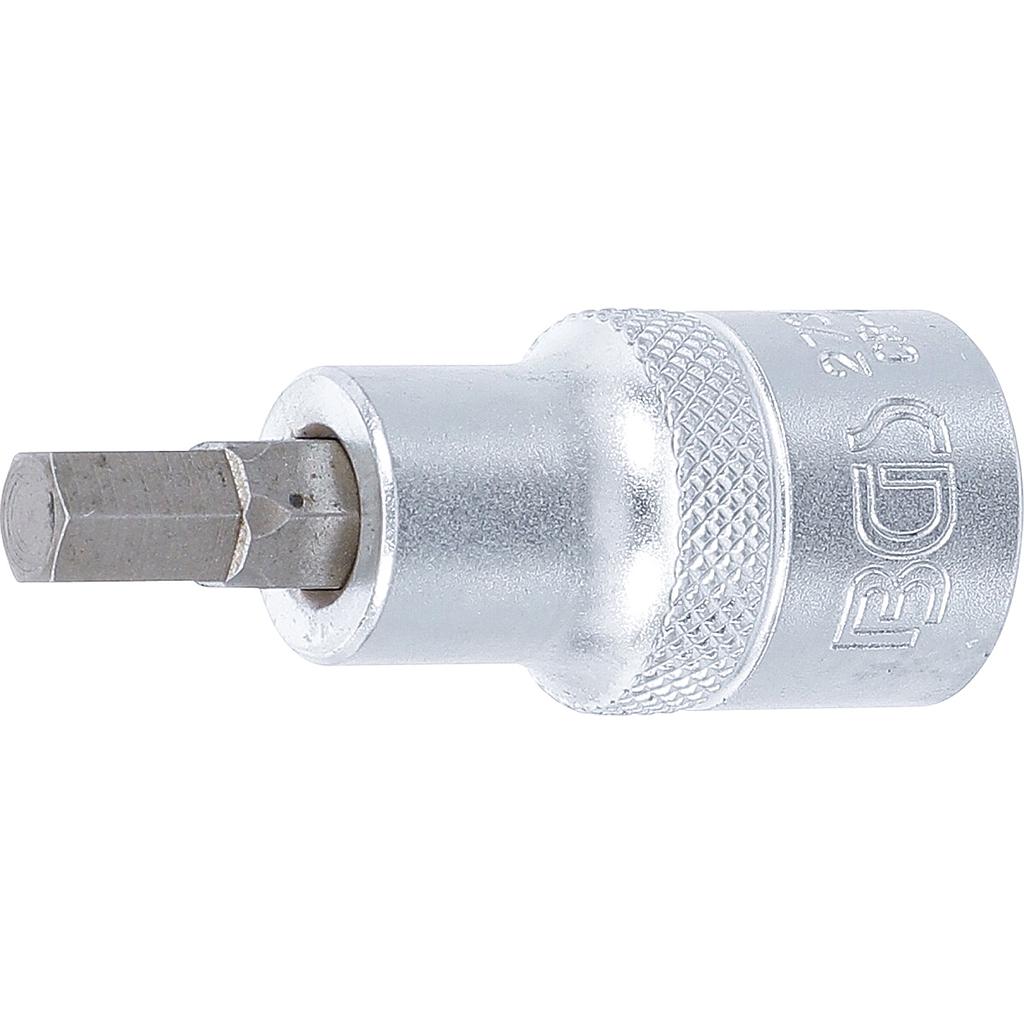Bit-Einsatz | Länge 55 mm | Antrieb Innenvierkant 12,5 mm (1/2&quot;) | Innensechskant 9/32&quot;