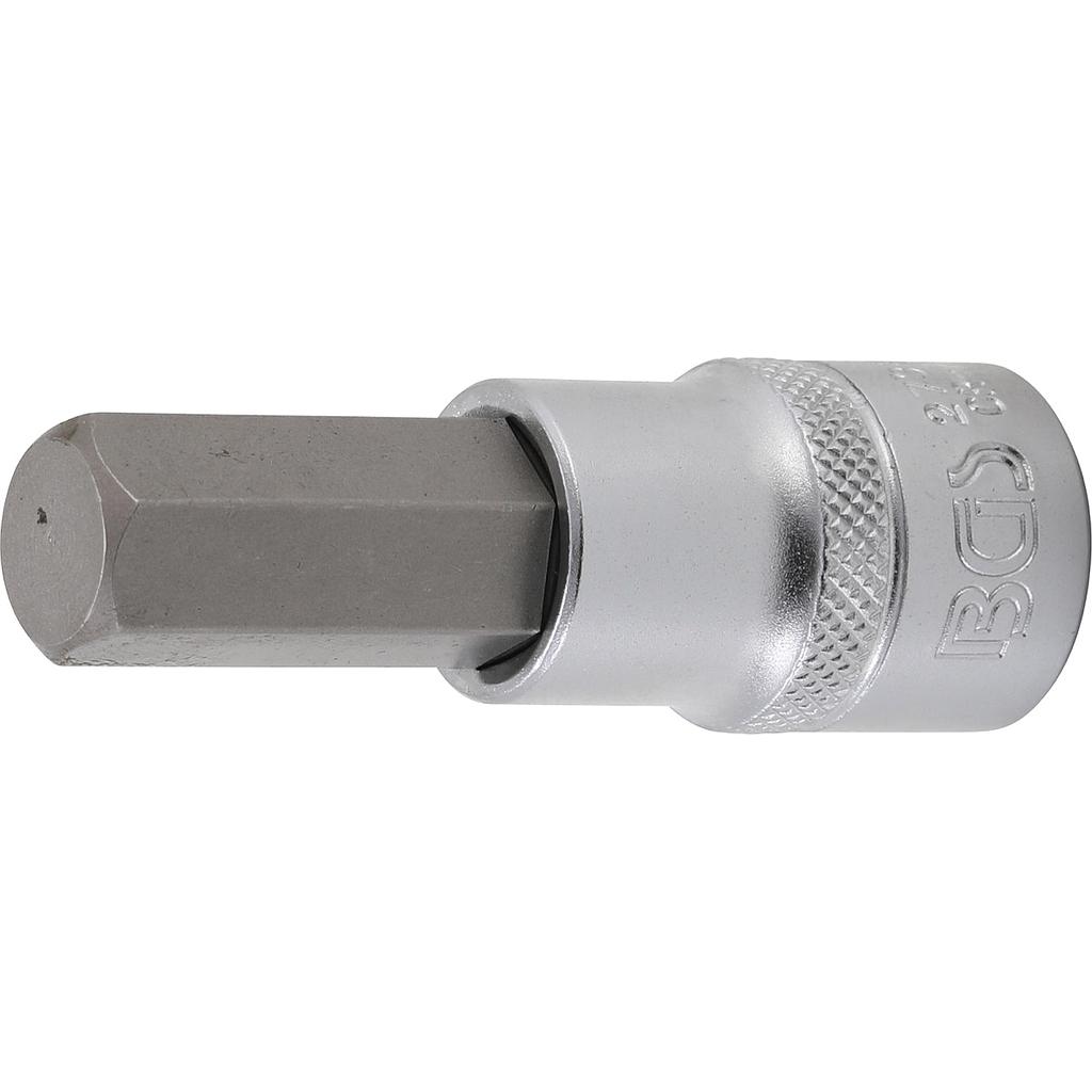 Bit-Einsatz | Länge 70 mm | Antrieb Innenvierkant 12,5 mm (1/2&quot;) | Innensechskant 9/16&quot;
