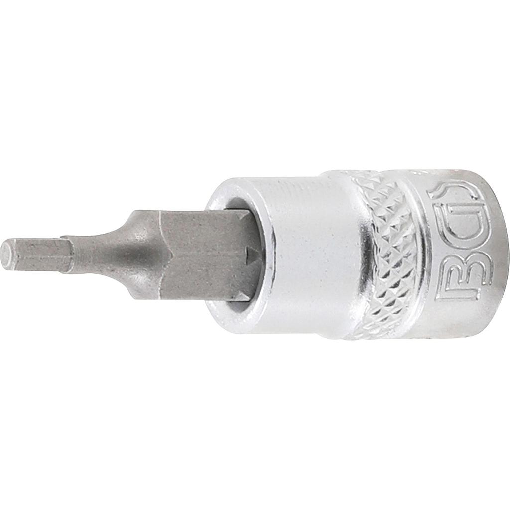 Bit-Einsatz | Antrieb Innenvierkant 6,3 mm (1/4&quot;) | Innensechskant 3/32&quot;