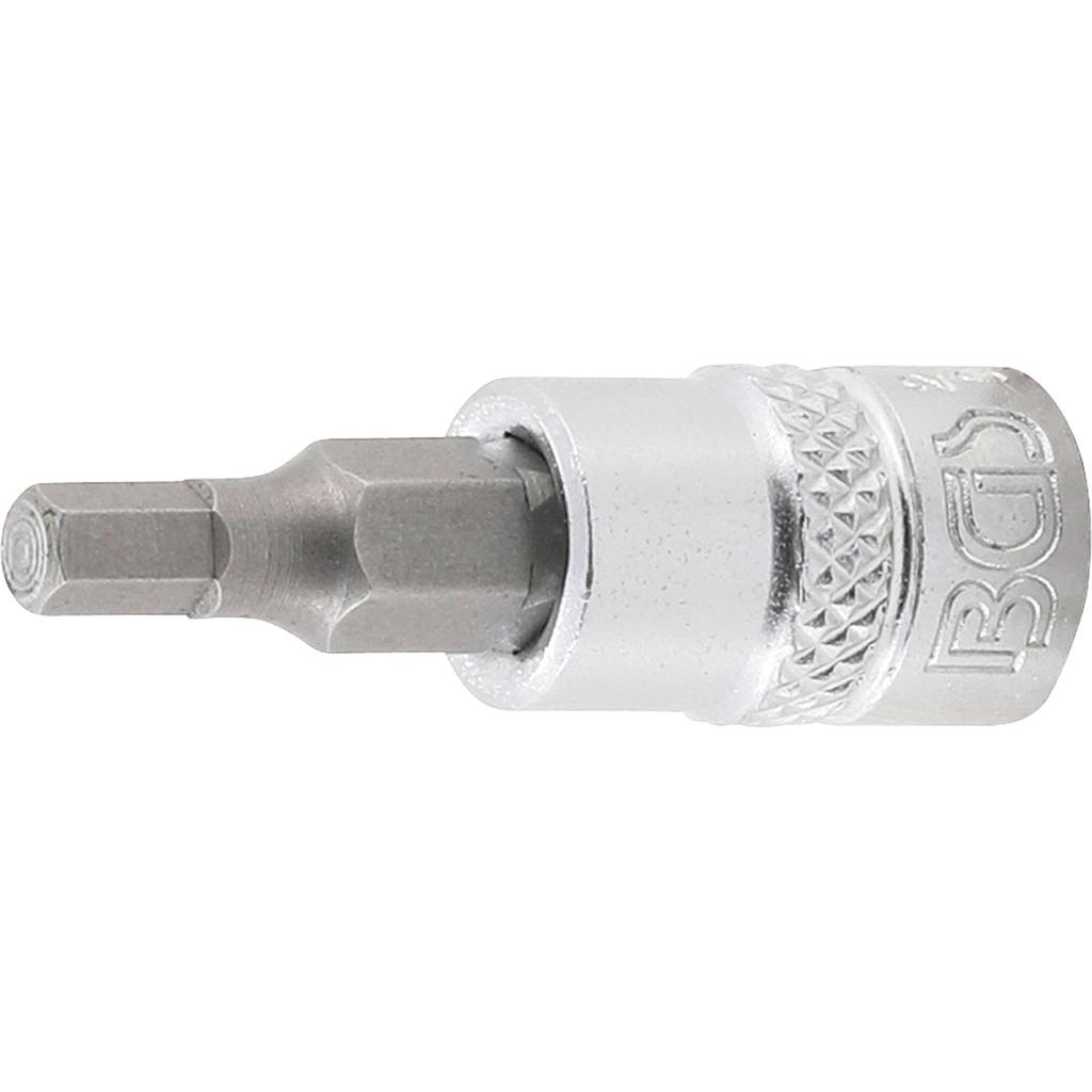 Bit-Einsatz | Antrieb Innenvierkant 6,3 mm (1/4&quot;) | Innensechskant 5/32&quot;