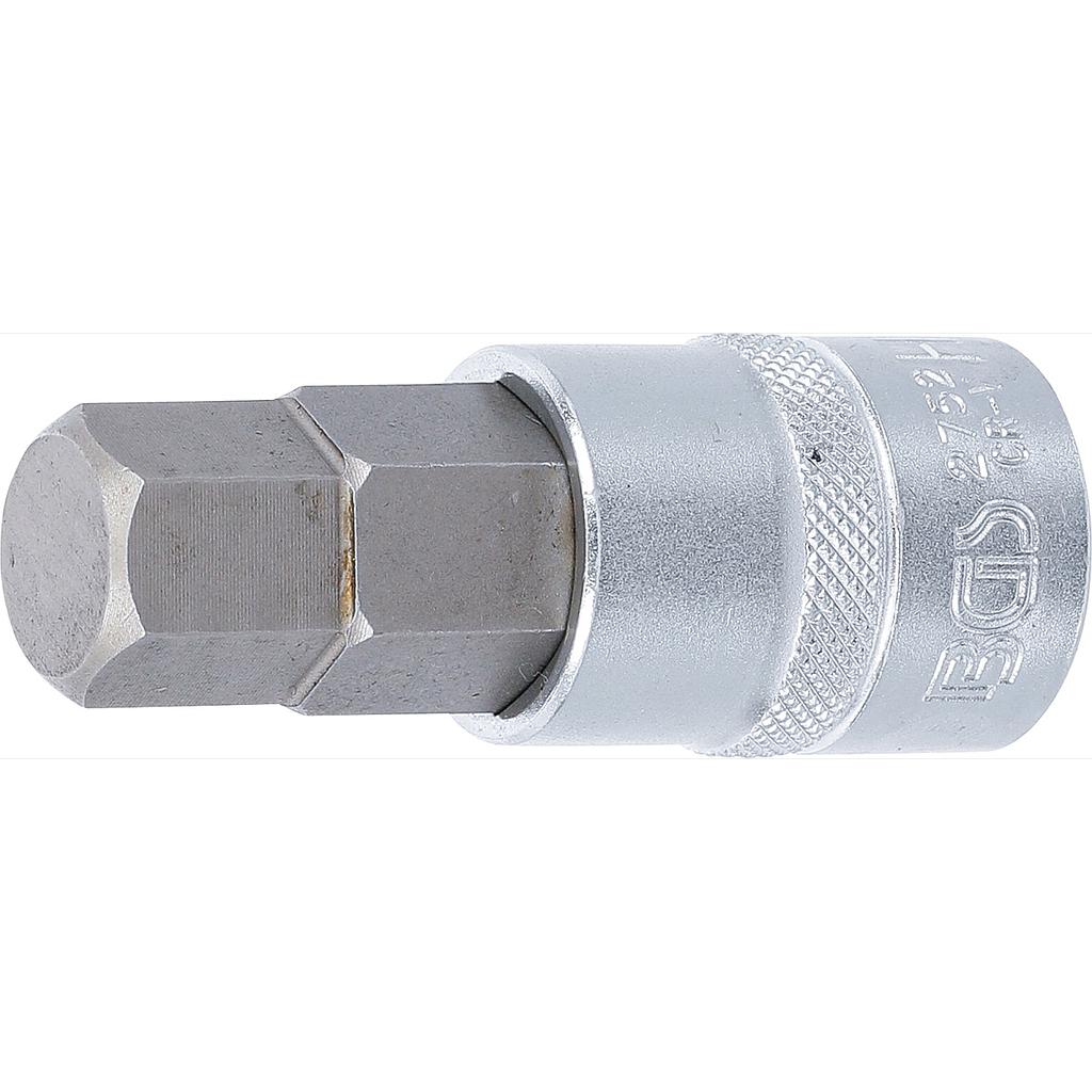 Bit-Einsatz | Länge 70 mm | Antrieb Innenvierkant 12,5 mm (1/2&quot;) | Innensechskant 11/16&quot;