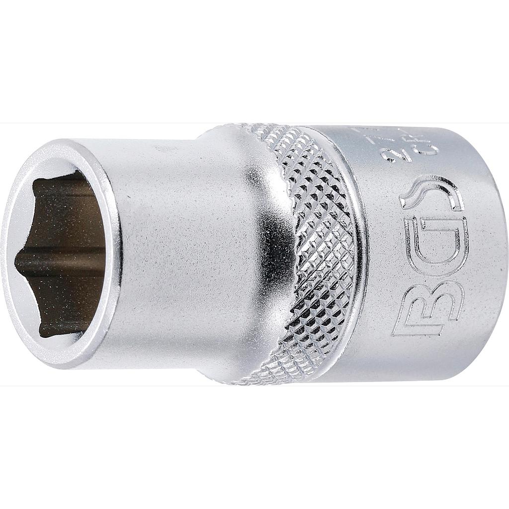 Steckschlüssel-Einsatz Sechskant | Antrieb Innenvierkant 12,5 mm (1/2&quot;) | SW 1/2&quot;