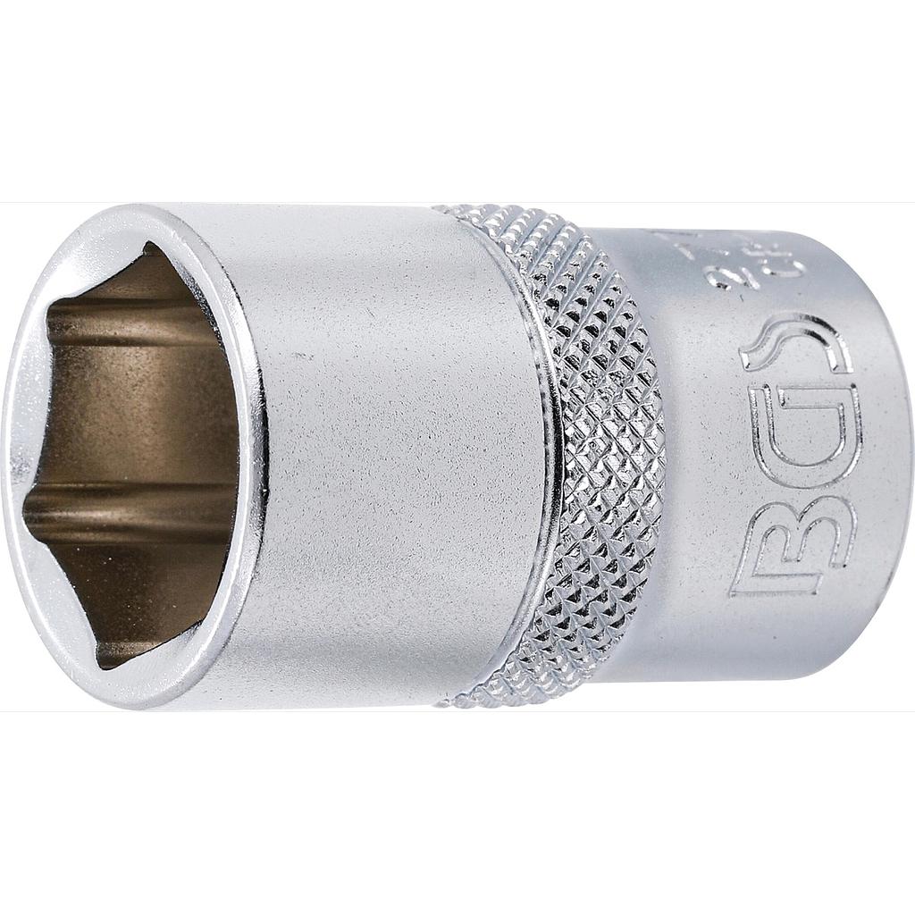 Steckschlüssel-Einsatz Sechskant | Antrieb Innenvierkant 12,5 mm (1/2&quot;) | SW 11/16&quot;
