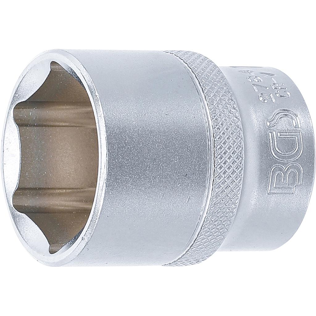 Steckschlüssel-Einsatz Sechskant | Antrieb Innenvierkant 12,5 mm (1/2&quot;) | SW 1.1/16&quot;