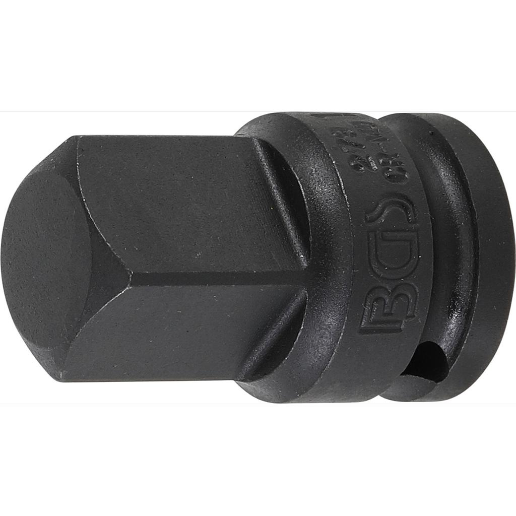 Kraft-Steckschlüssel-Adapter | Innenvierkant 12,5 mm (1/2&quot;) - Außenvierkant 20 mm (3/4&quot;)
