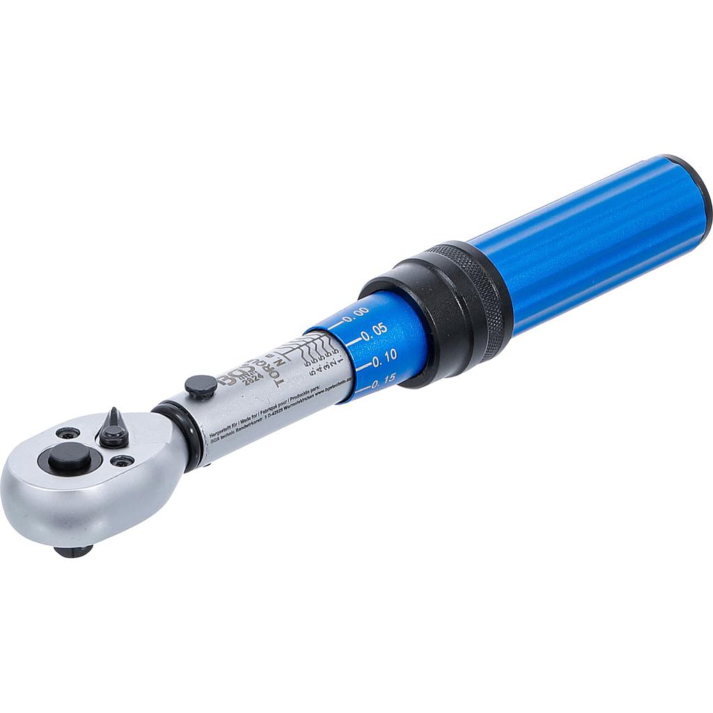 Drehmomentschlüssel | Abtrieb Außenvierkant 6,3 mm (1/4&quot;) | 1 - 6 Nm