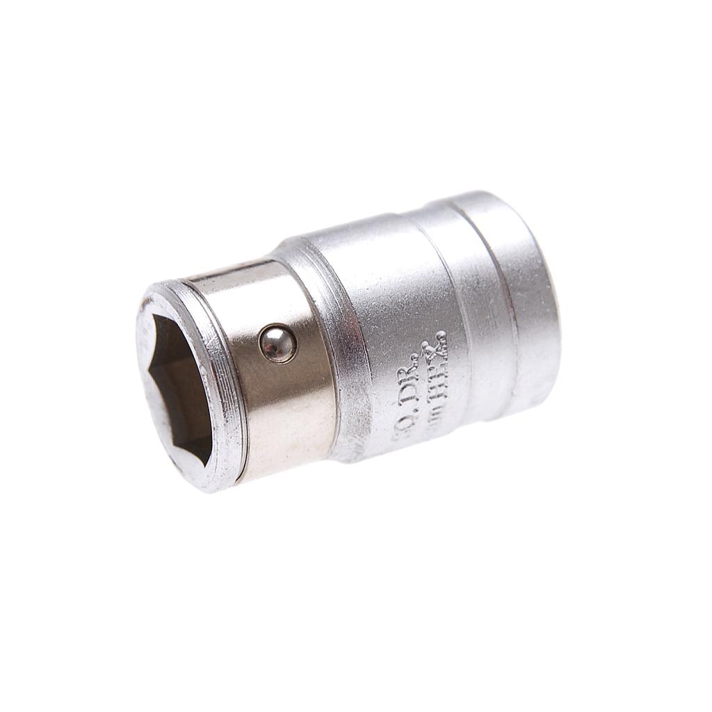 Bit-Adapter mit Haltekugel | Innenvierkant 12,5 mm (1/2&quot;) | Innensechskant 14 mm