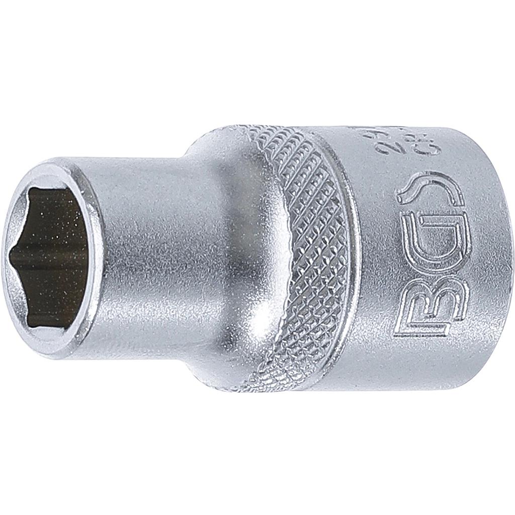 Steckschlüssel-Einsatz Sechskant | Antrieb Innenvierkant 12,5 mm (1/2&quot;) | SW 11 mm