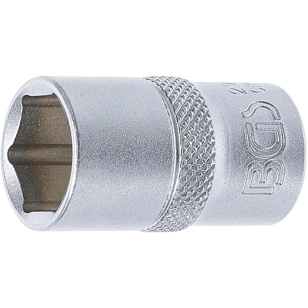 Steckschlüssel-Einsatz Sechskant | Antrieb Innenvierkant 12,5 mm (1/2&quot;) | SW 16 mm