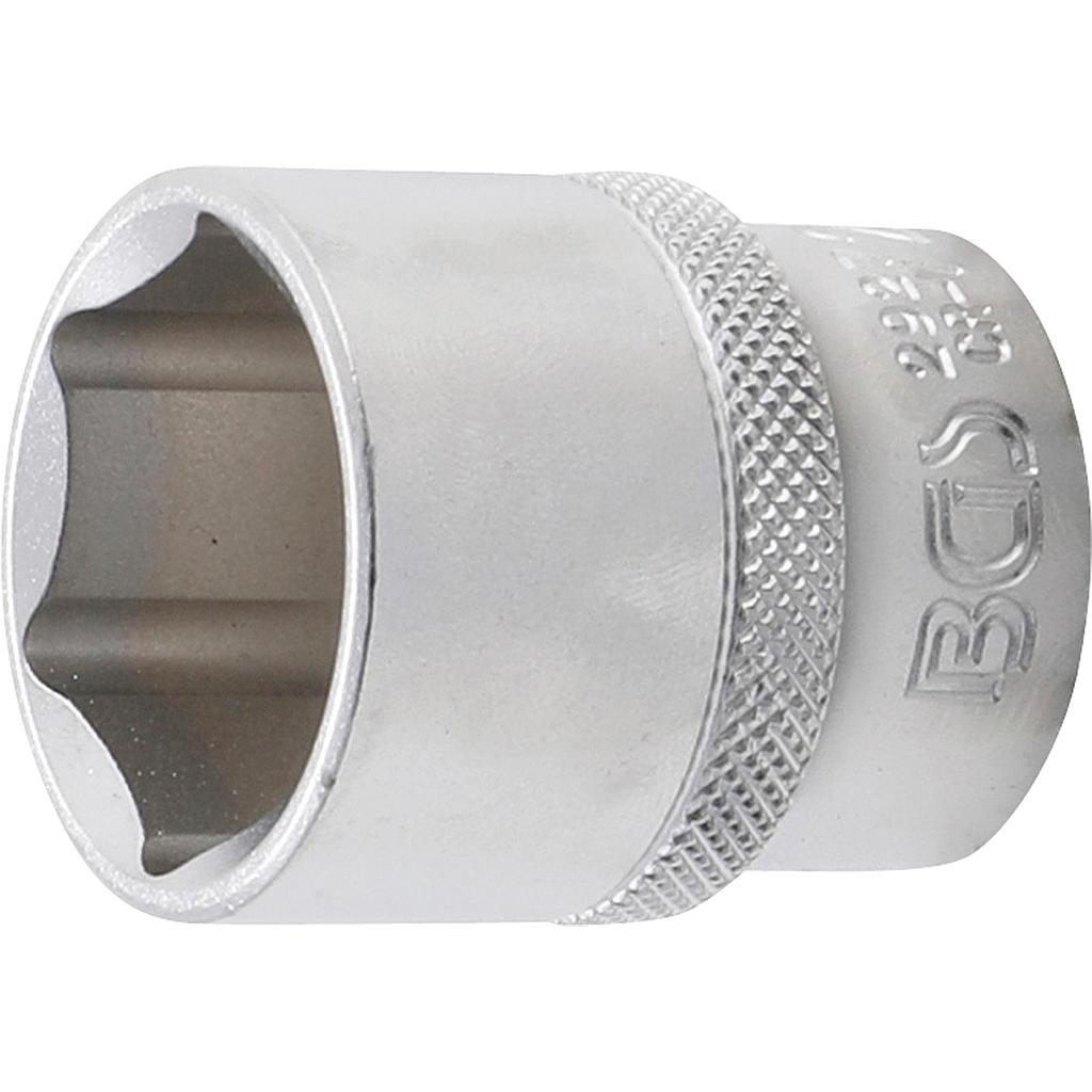 Steckschlüssel-Einsatz Sechskant | Antrieb Innenvierkant 12,5 mm (1/2&quot;) | SW 27 mm