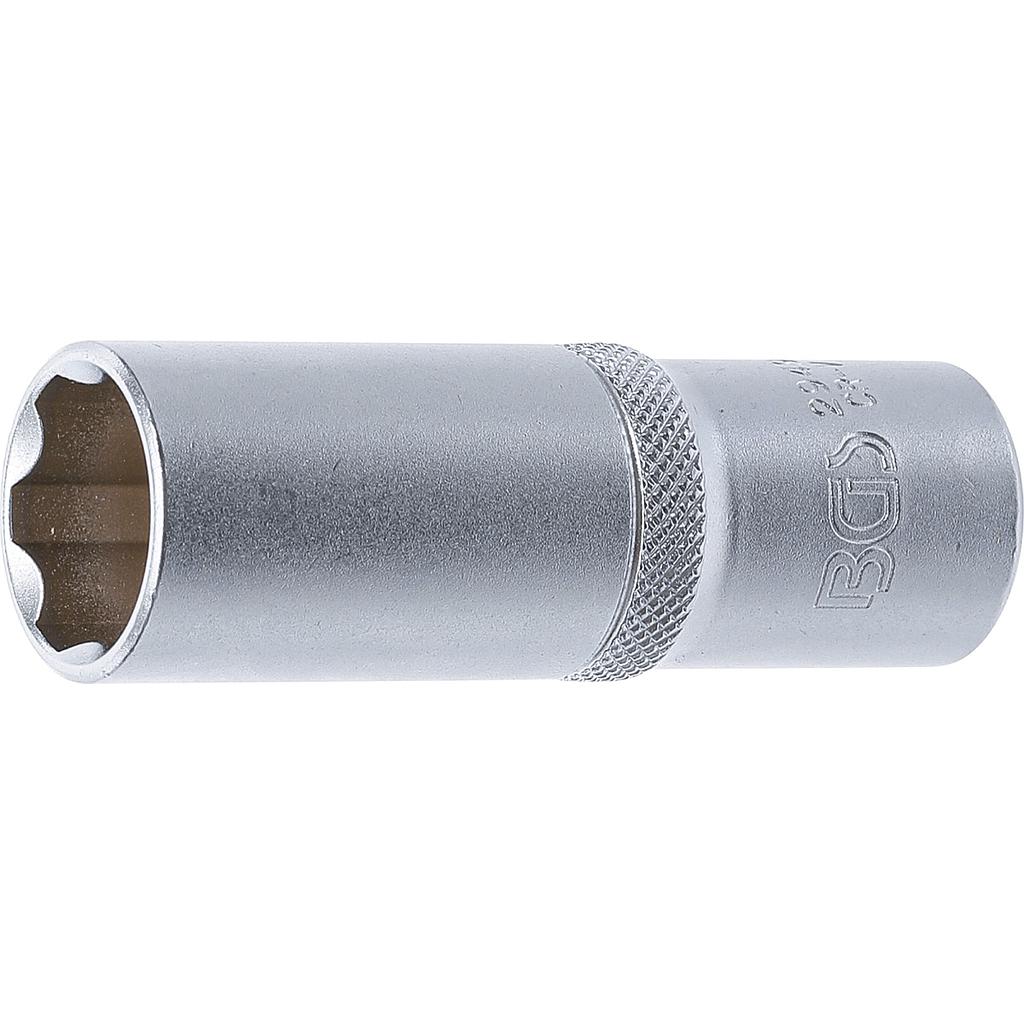 Steckschlüssel-Einsatz Super Lock, tief | Antrieb Innenvierkant 12,5 mm (1/2&quot;) | SW 19 mm