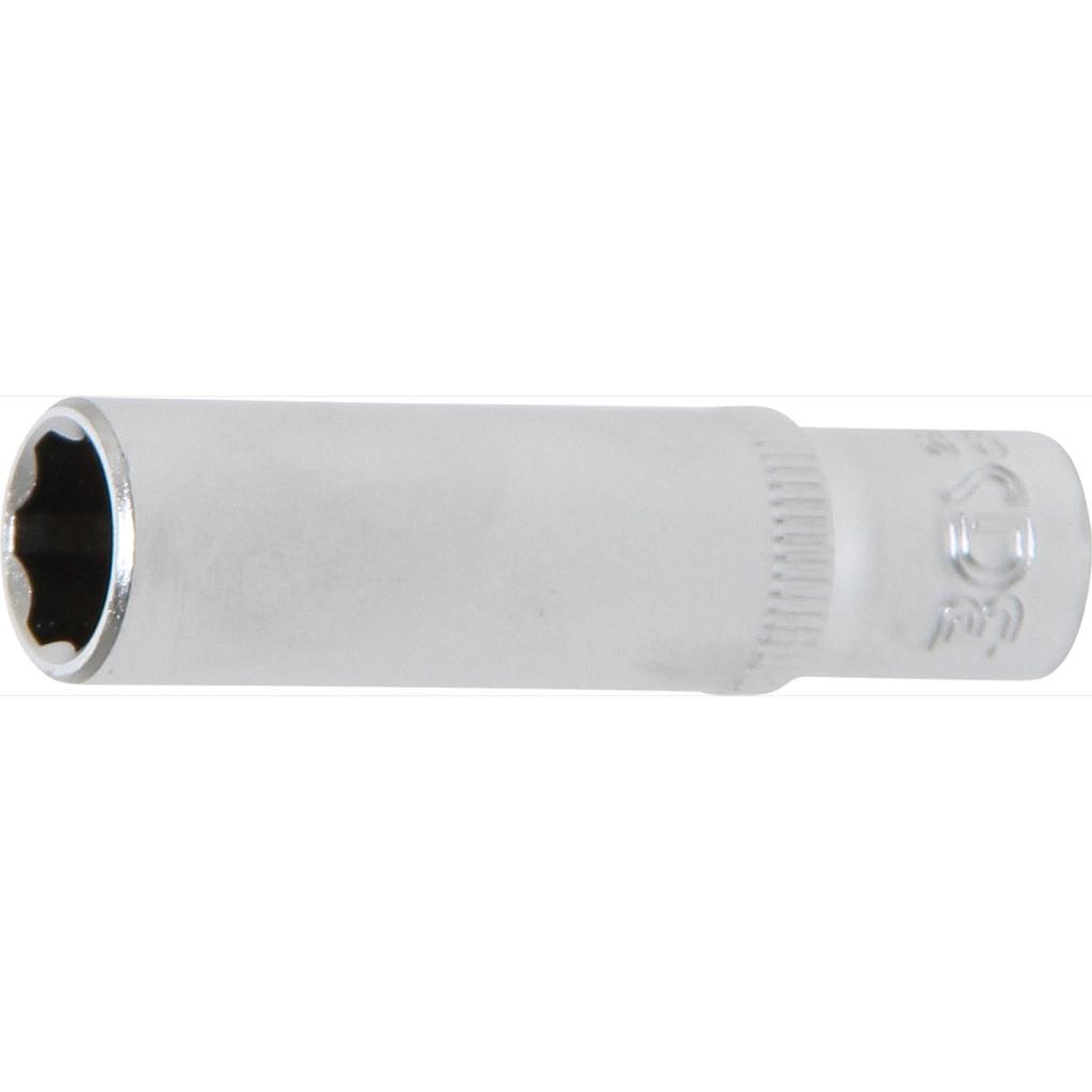 Steckschlüssel-Einsatz Super Lock, tief | Antrieb Innenvierkant 6,3 mm (1/4&quot;) | SW 9 mm