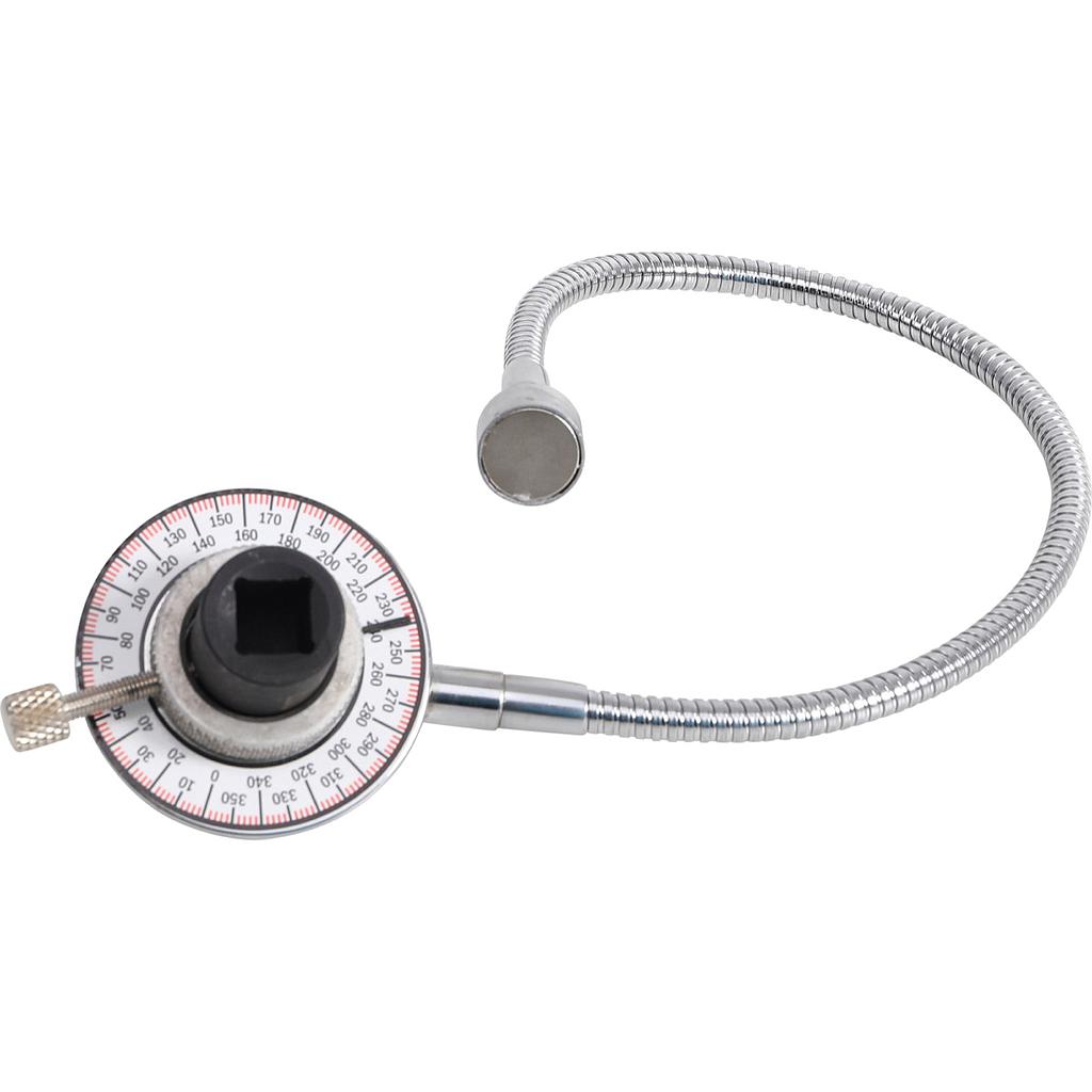 Drehwinkel-Messgerät mit Magnetarm | Antrieb Innenvierkant 12,5 mm (1/2&quot;)