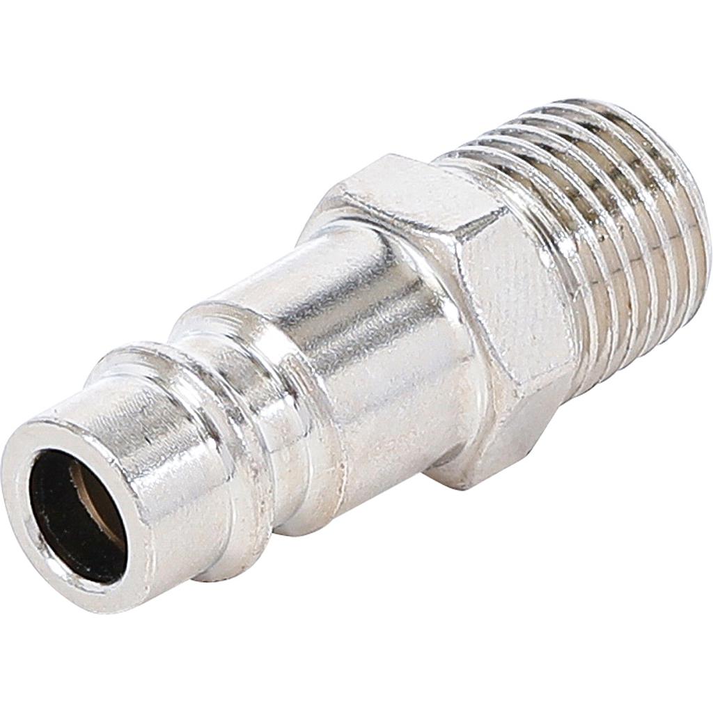 Druckluft-Stecknippel | 6,3 mm (1/4&quot;) Aussengewinde