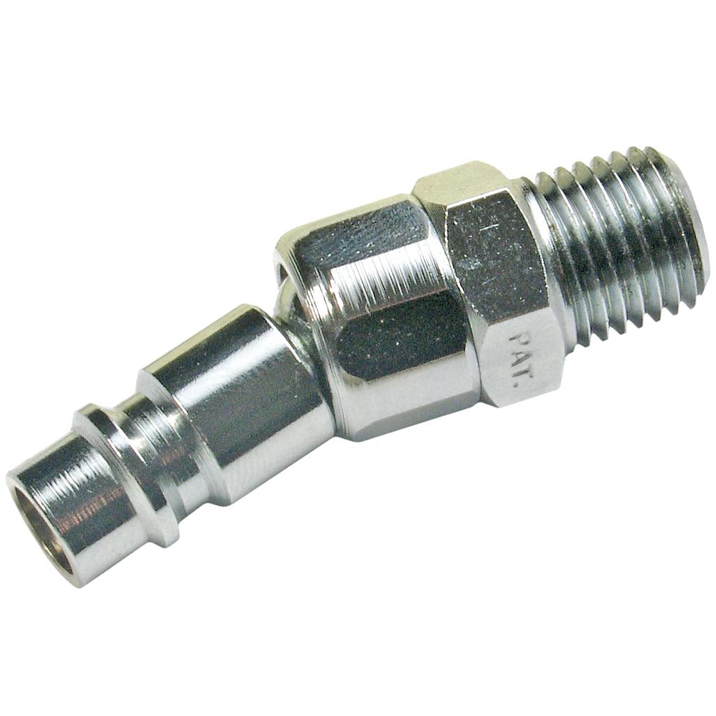 Gewindestecknippel | 6,3 mm (1/4&quot;) Aussengewinde