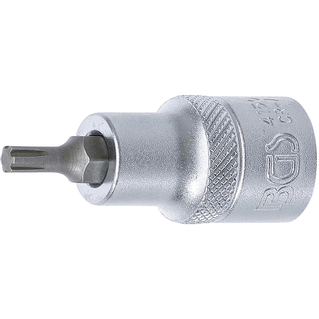 Bit-Einsatz | Antrieb Innenvierkant 12,5 mm (1/2&quot;) | Keil-Profil (für RIBE) M5