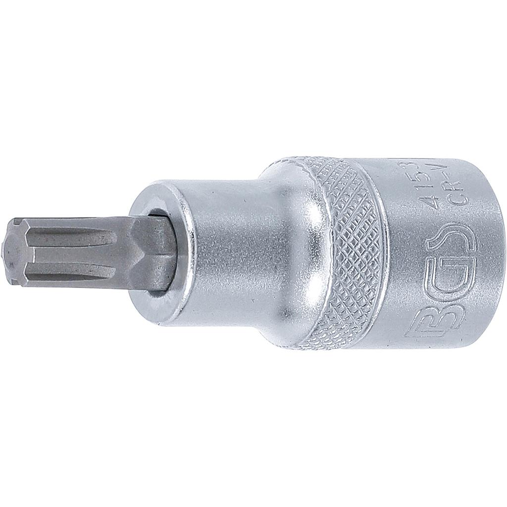 Bit-Einsatz | Antrieb Innenvierkant 12,5 mm (1/2&quot;) | Keil-Profil (für RIBE) M8