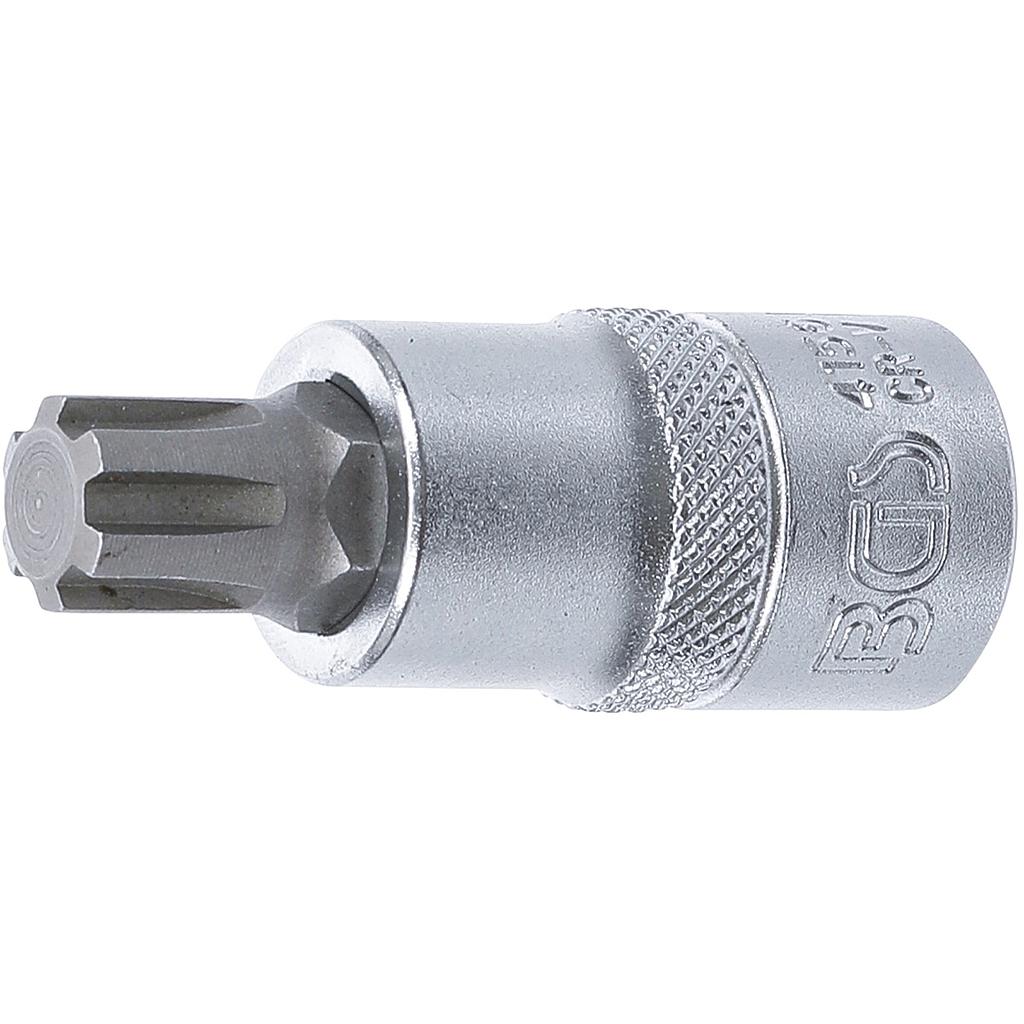 Bit-Einsatz | Antrieb Innenvierkant 12,5 mm (1/2&quot;) | Keil-Profil (für RIBE) M12