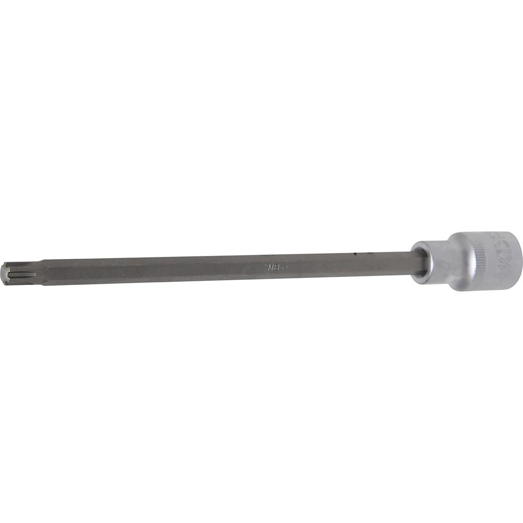 Bit-Einsatz | Länge 200 mm | Antrieb Innenvierkant 12,5 mm (1/2&quot;) | Keil-Profil (für RIBE) M8