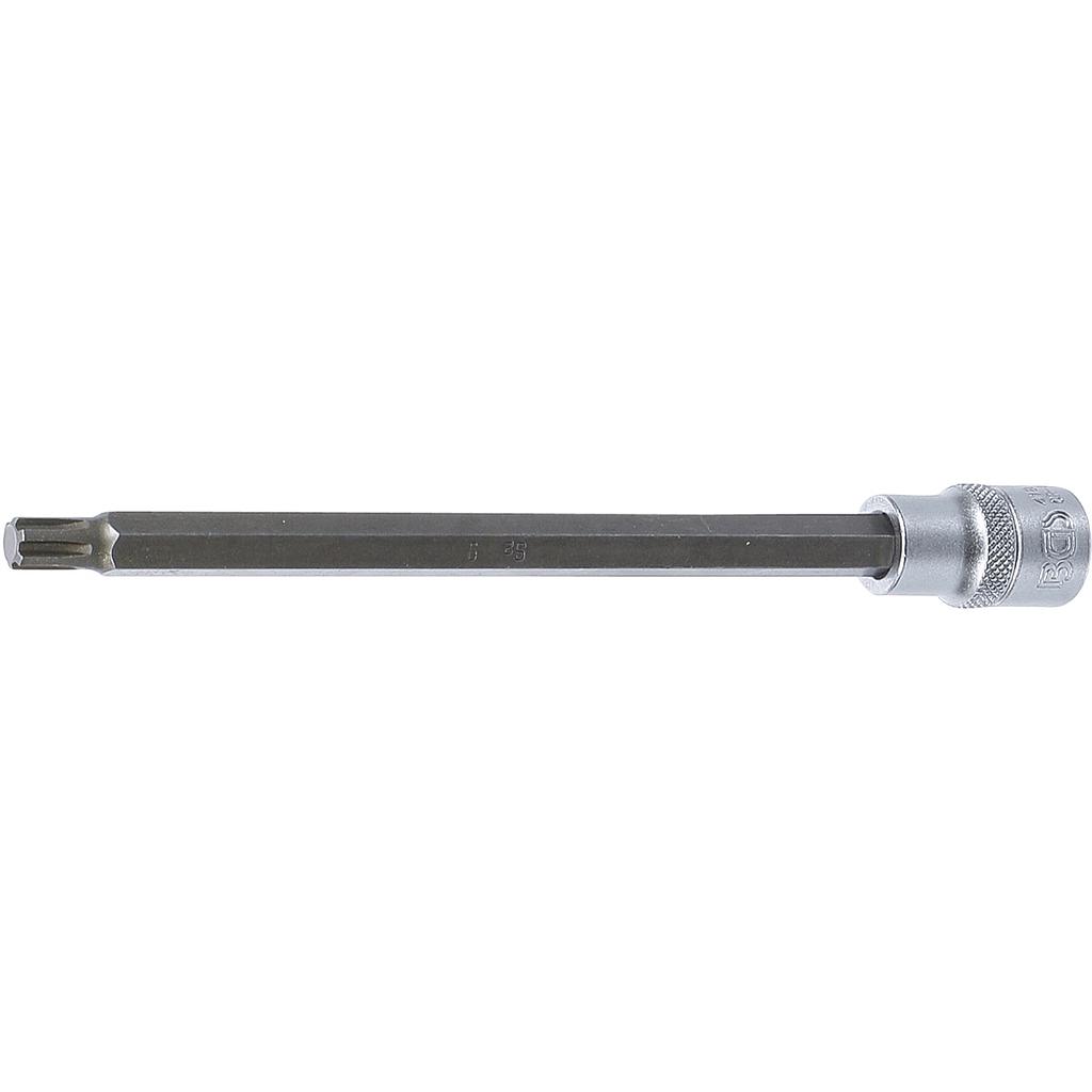 Bit-Einsatz | Länge 200 mm | Antrieb Innenvierkant 12,5 mm (1/2&quot;) | Keil-Profil (für RIBE) M9