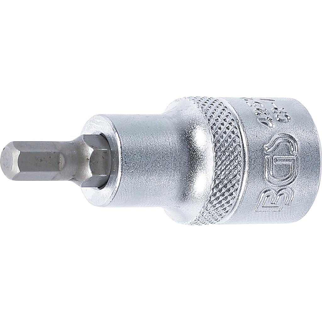 Bit-Einsatz | Antrieb Innenvierkant 12,5 mm (1/2&quot;) | Innensechskant 6 mm