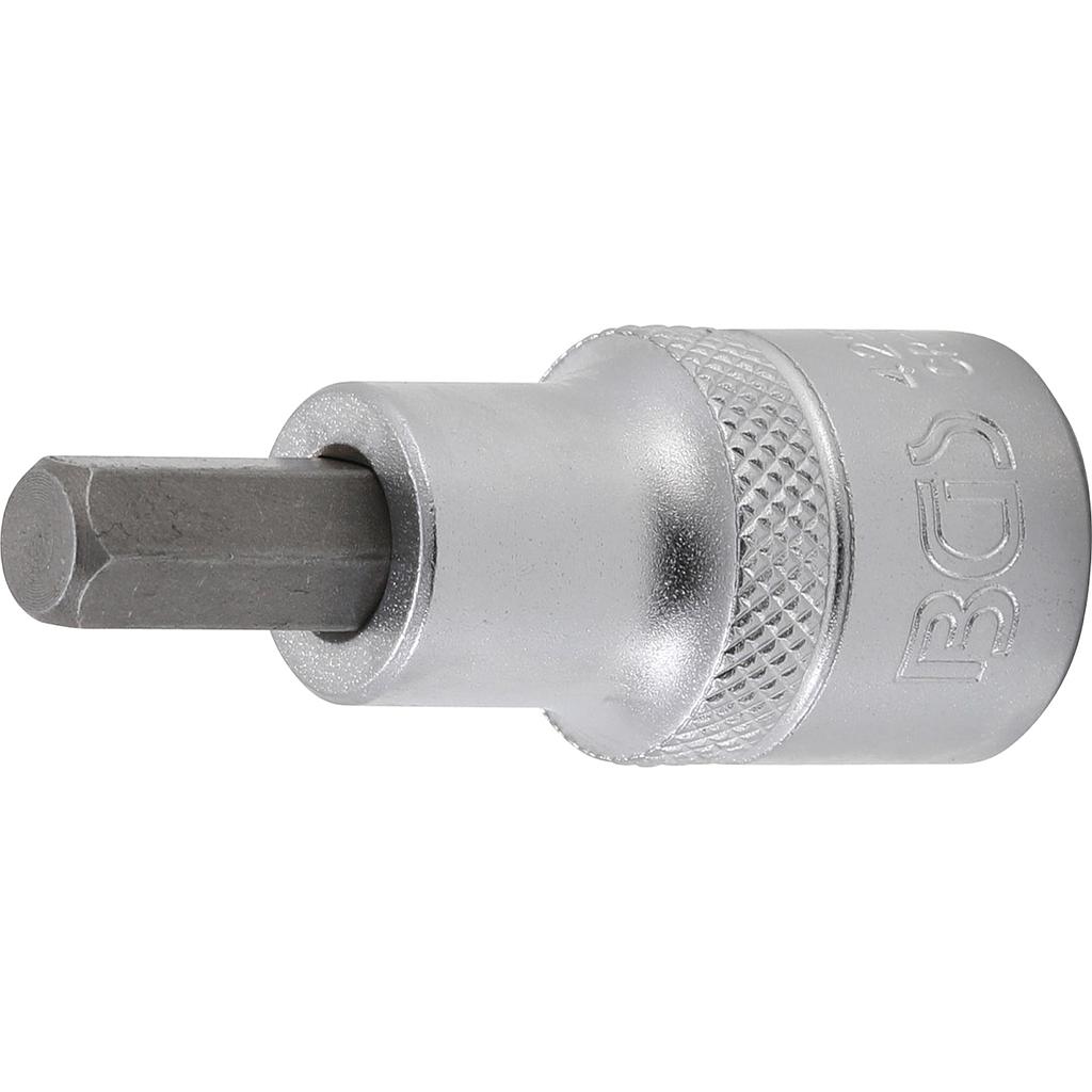 Bit-Einsatz | Antrieb Innenvierkant 12,5 mm (1/2&quot;) | Innensechskant 8 mm