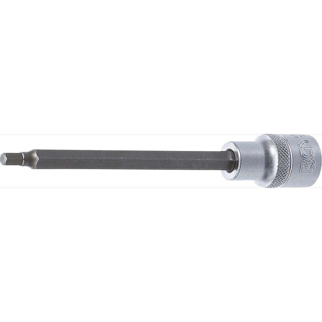 Bit-Einsatz | Länge 140 mm | Antrieb Innenvierkant 12,5 mm (1/2&quot;) | Innensechskant 5 mm
