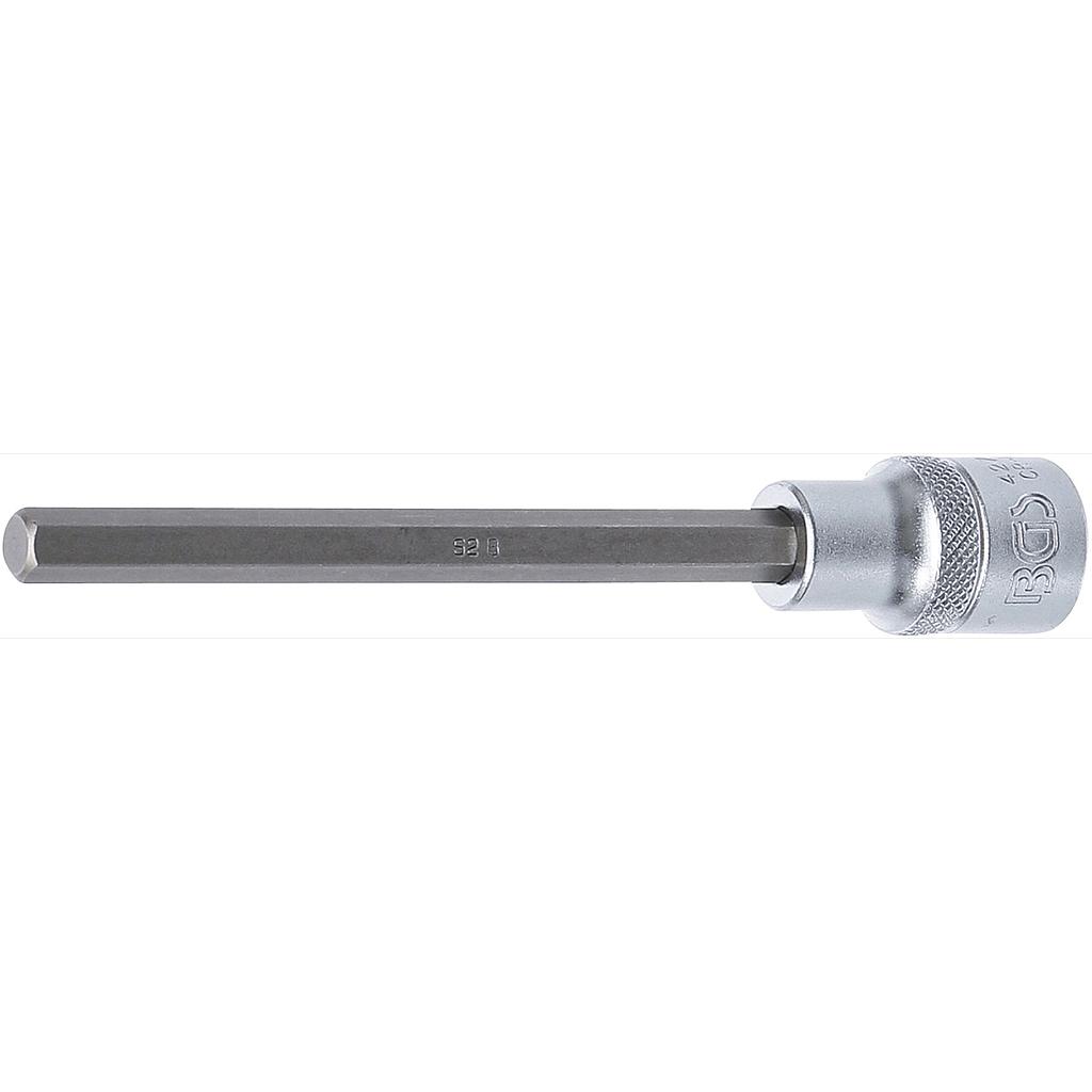 Bit-Einsatz | Länge 140 mm | Antrieb Innenvierkant 12,5 mm (1/2&quot;) | Innensechskant 8 mm