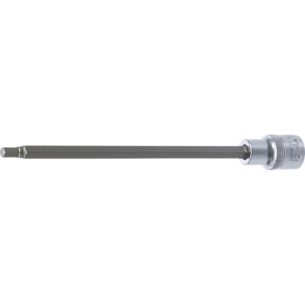 Bit-Einsatz | Länge 200 mm | Antrieb Innenvierkant 12,5 mm (1/2&quot;) | Innensechskant 6 mm