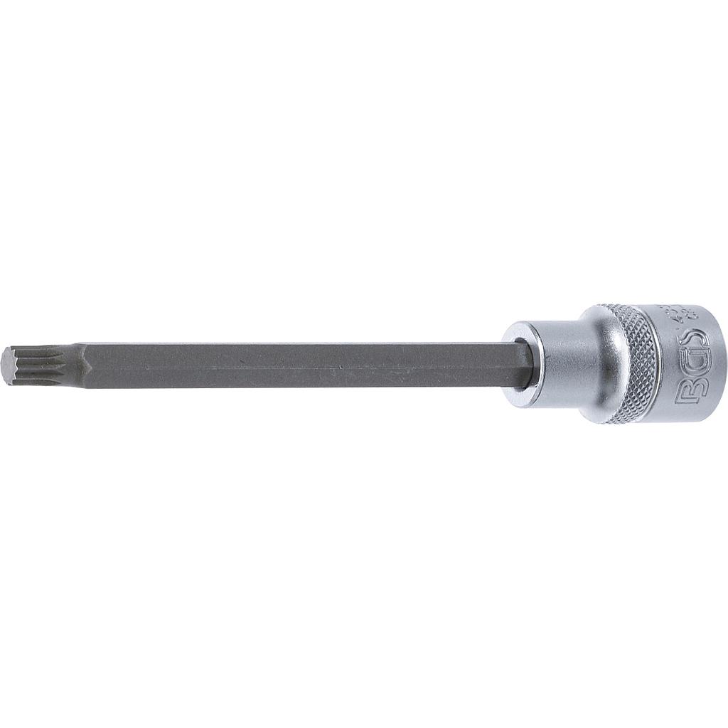 Bit-Einsatz | Länge 140 mm | Antrieb Innenvierkant 12,5 mm (1/2&quot;) | Innenvielzahn (für XZN) M8
