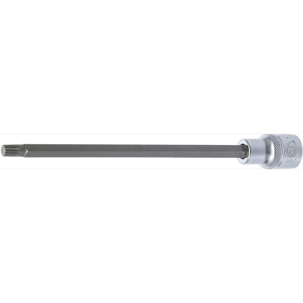 Bit-Einsatz | Länge 200 mm | Antrieb Innenvierkant 12,5 mm (1/2&quot;) | Innenvielzahn (für XZN) M8