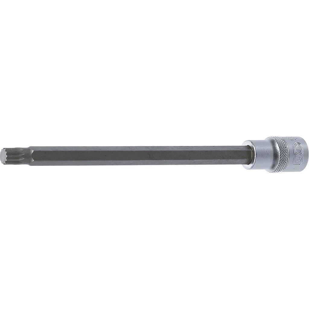 Bit-Einsatz | Länge 200 mm | Antrieb Innenvierkant 12,5 mm (1/2&quot;) | Innenvielzahn (für XZN) M10