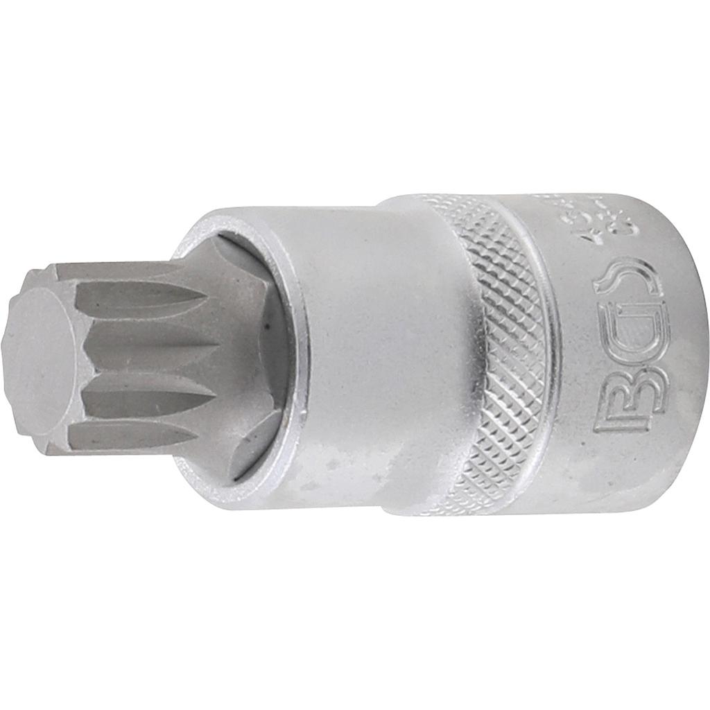 Bit-Einsatz | Antrieb Innenvierkant 12,5 mm (1/2&quot;) | Innenvielzahn (für XZN) M16