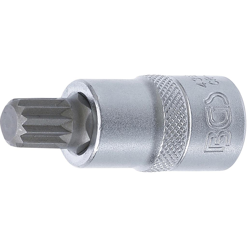 Bit-Einsatz | Antrieb Innenvierkant 12,5 mm (1/2&quot;) | Innenvielzahn (für XZN) M12