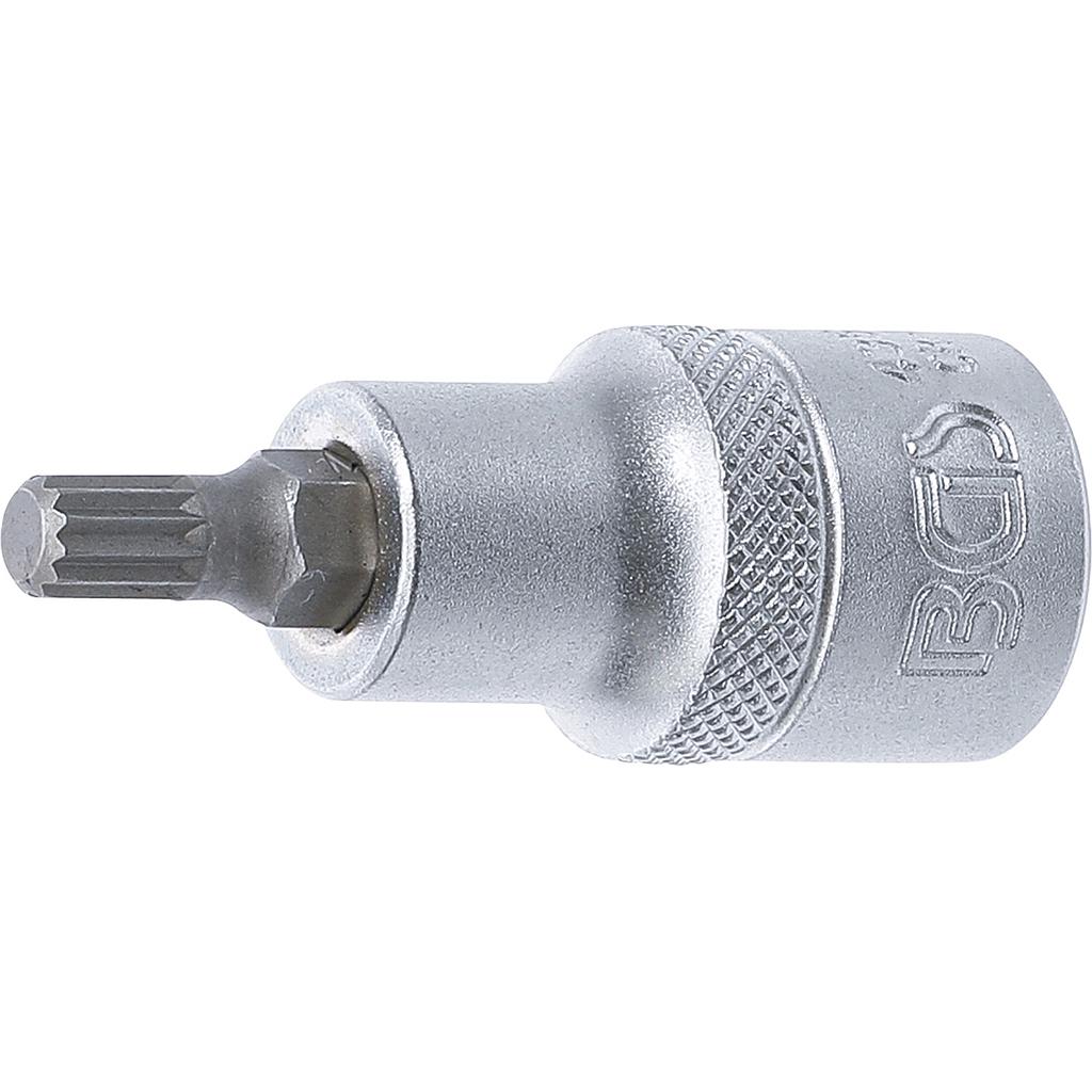 Bit-Einsatz | Antrieb Innenvierkant 12,5 mm (1/2&quot;) | Innenvielzahn (für XZN) M7