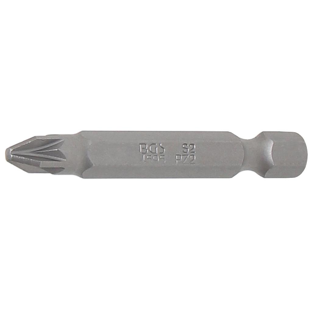 Bit | Länge 50 mm | Antrieb Außensechskant 6,3 mm (1/4&quot;) | Kreuzschlitz PZ2