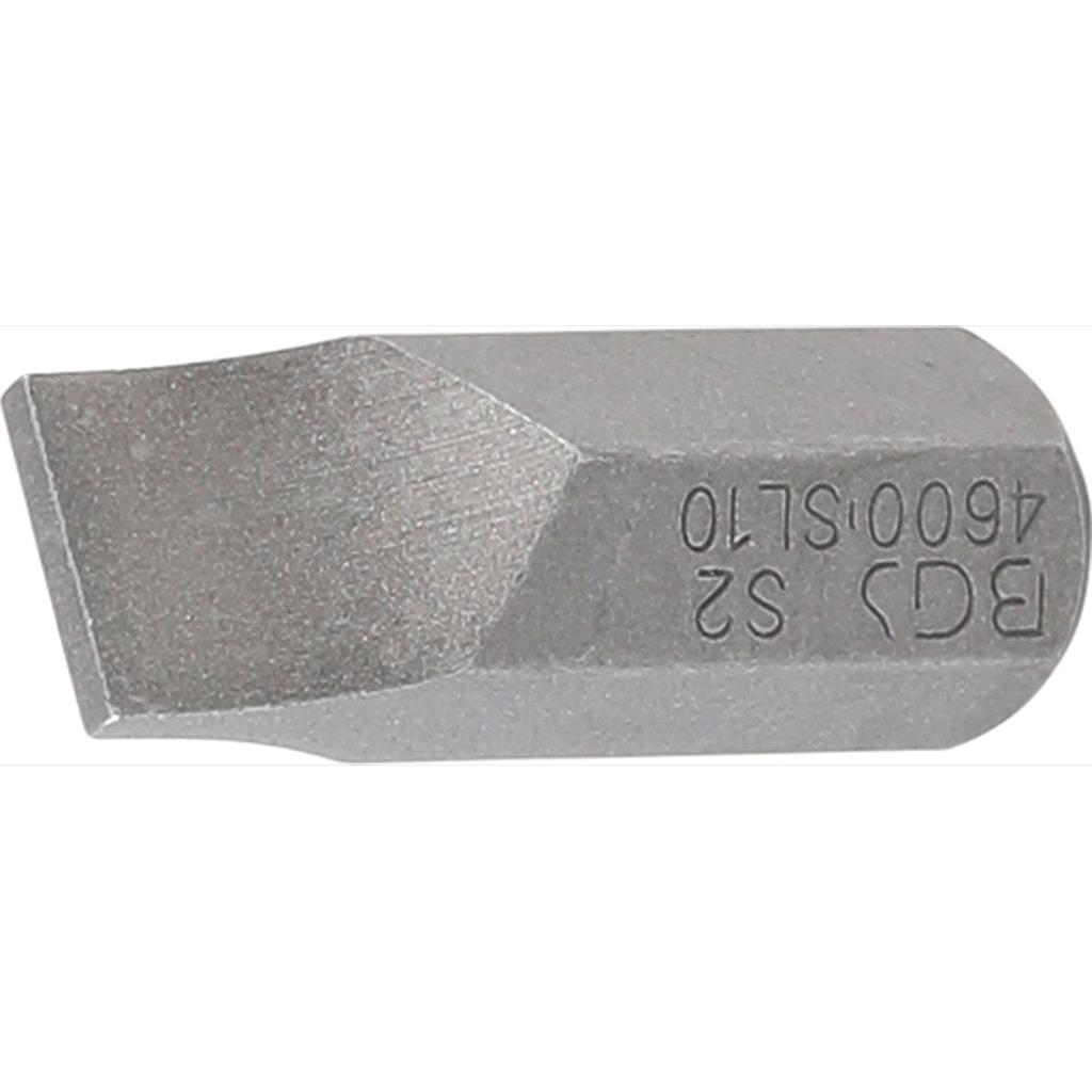 Bit | Antrieb Außensechskant 10 mm (3/8&quot;) | Schlitz 10 mm
