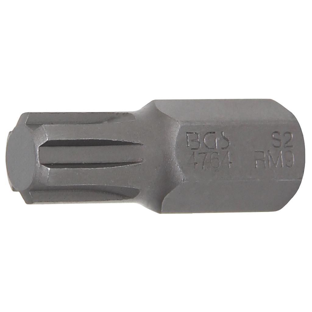 Bit | Antrieb Außensechskant 10 mm (3/8&quot;) | Keil-Profil (für RIBE) M9