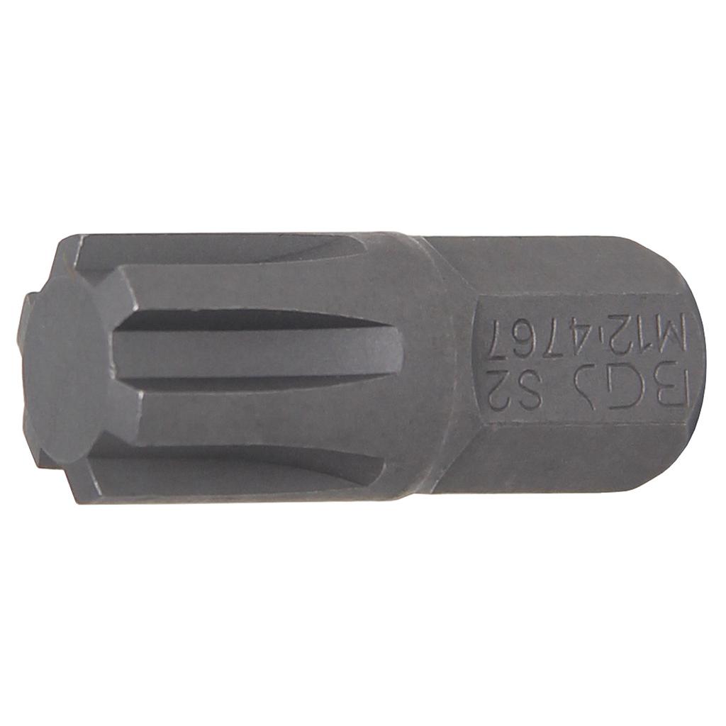 Bit | Antrieb Außensechskant 10 mm (3/8&quot;) | Keil-Profil (für RIBE) M12
