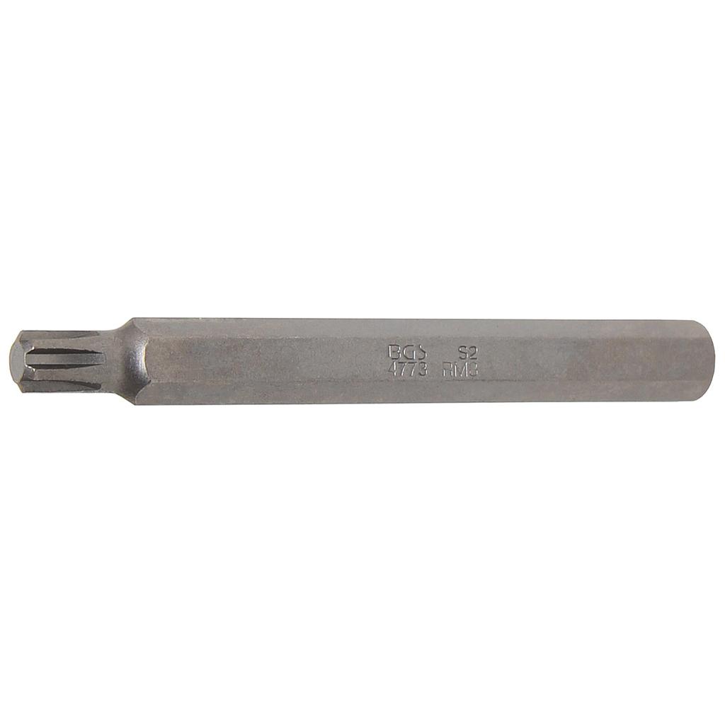Bit | Länge 100 mm | Antrieb Außensechskant 10 mm (3/8&quot;) | Keil-Profil (für RIBE) M8