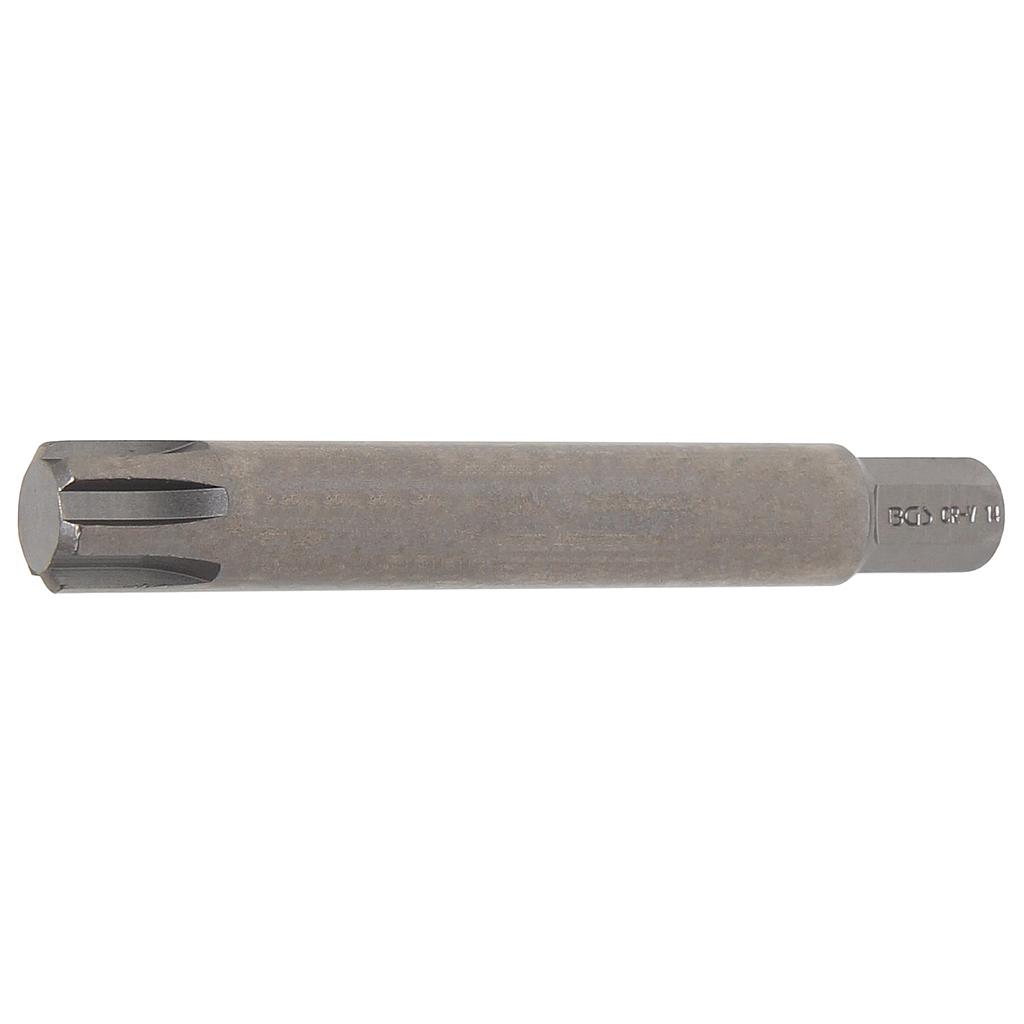 Bit | Länge 100 mm | Antrieb Außensechskant 10 mm (3/8&quot;) | Keil-Profil (für RIBE) M14