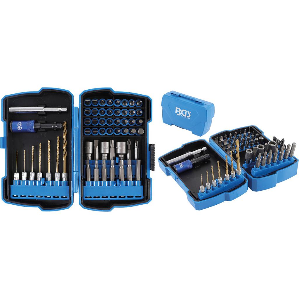 Bohrer- und Bit-Satz | 6,3 mm (1/4&quot;) | 55-tlg.