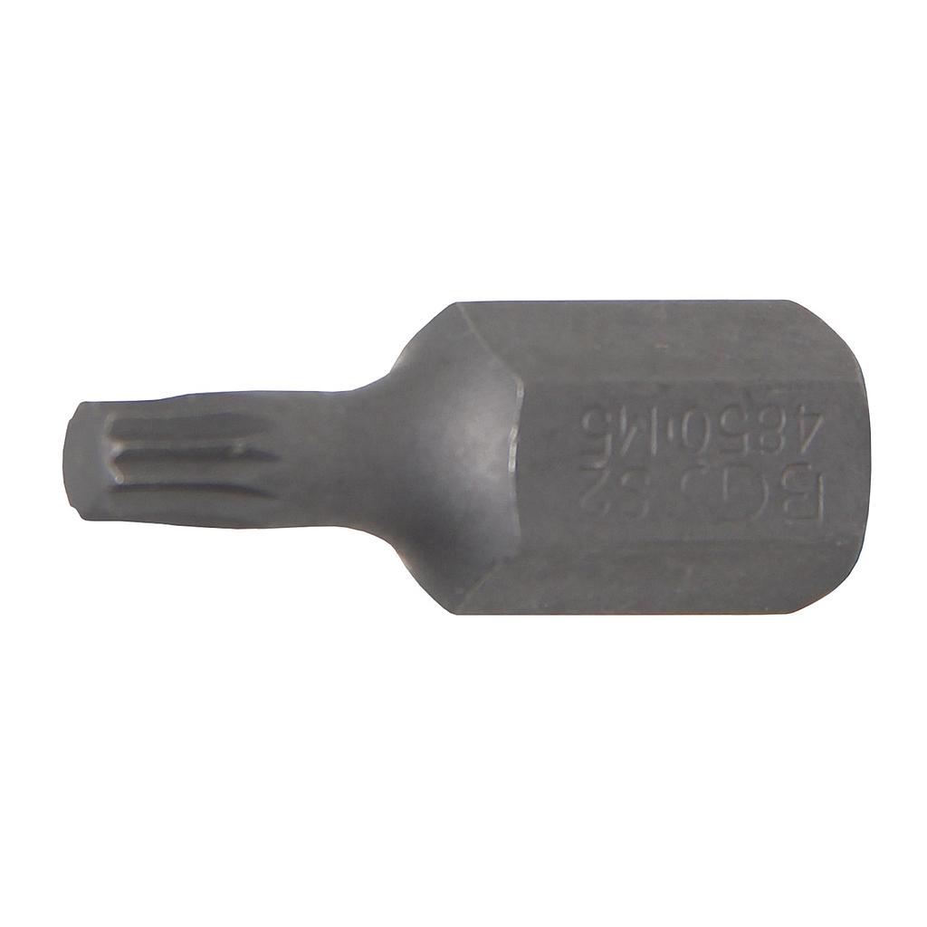 Bit | Antrieb Außensechskant 10 mm (3/8&quot;) | Innenvielzahn (für XZN) M5