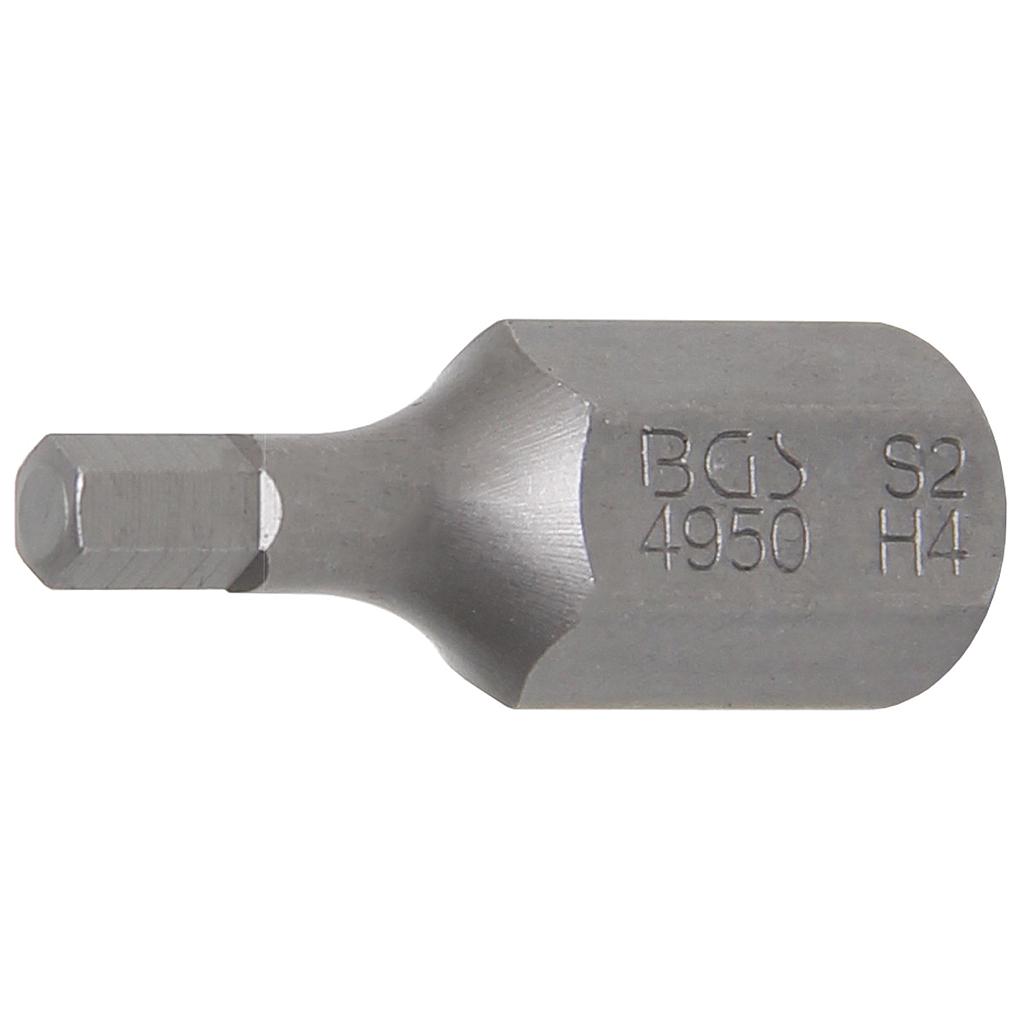 Bit | Antrieb Außensechskant 10 mm (3/8&quot;) | Innensechskant 4 mm