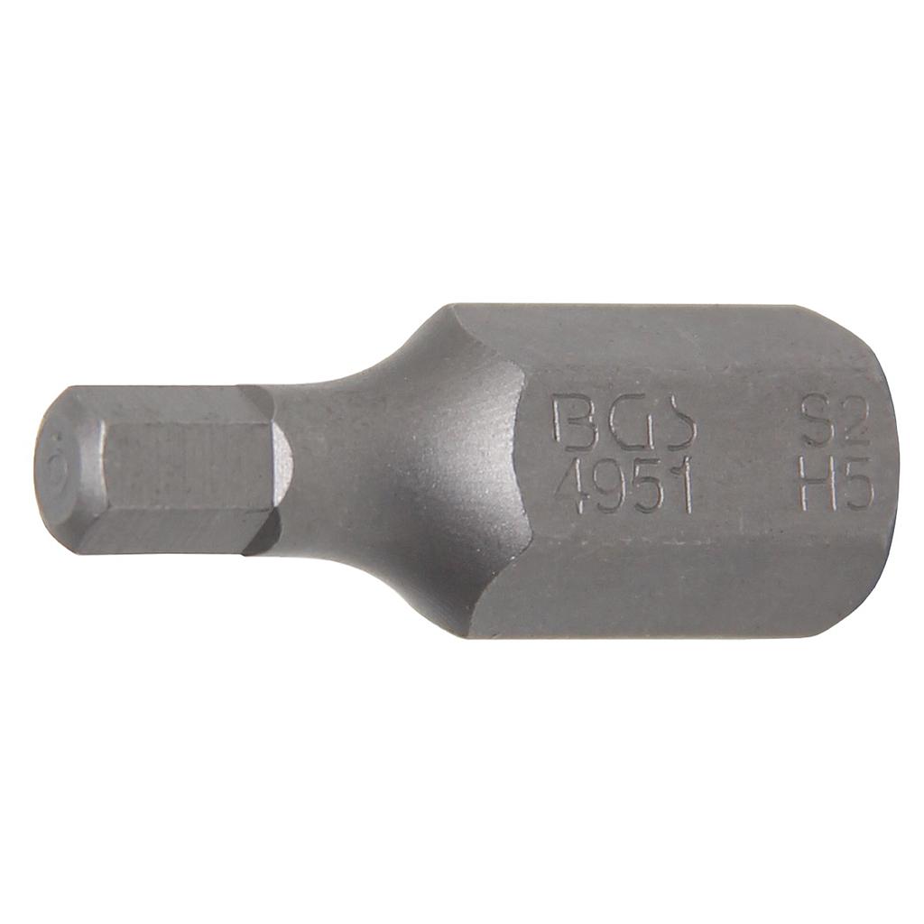 Bit | Antrieb Außensechskant 10 mm (3/8&quot;) | Innensechskant 5 mm